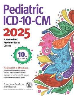 دانلود کتاب ICD-10-CM 2025 کودکان Pediatric ICD-10-CM 2025 10th Edition