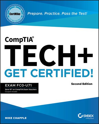 دانلود نسخه کامل کتاب CompTIA Tech+ CertMike : Prepare. Practice. Pass the Test! Get Certified! Exam FC0-U71