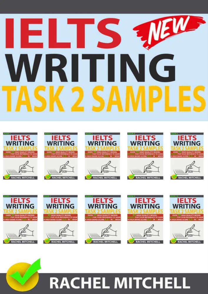 کتاب IELTS Writing Task 2 Samples نسخه انگلیسی PDF | Rachel Mitchell