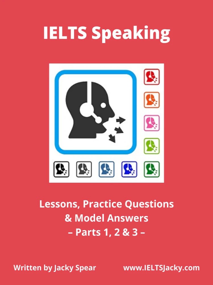 کتاب IELTS Speaking Lessons, Practice Questions & Model Answers نسخه انگلیسی PDF
