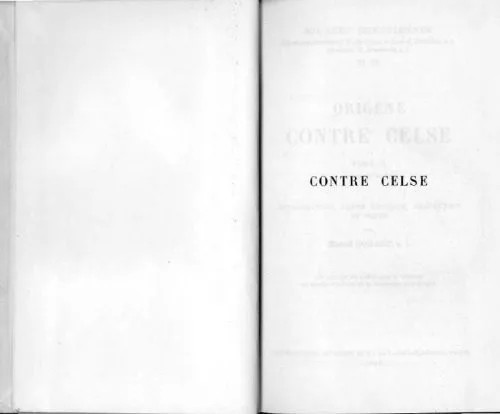 دانلود نسخه کامل کتاب Origène : Contre Celse, Livres III et IV, tome 2