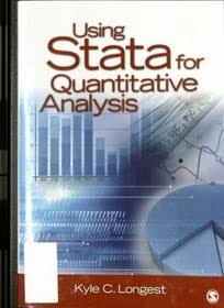 کتاب Using Stata for Quantitative Analysis (استفاده از Stata برای تحلیل کمی) نسخه انگلیسی PDF