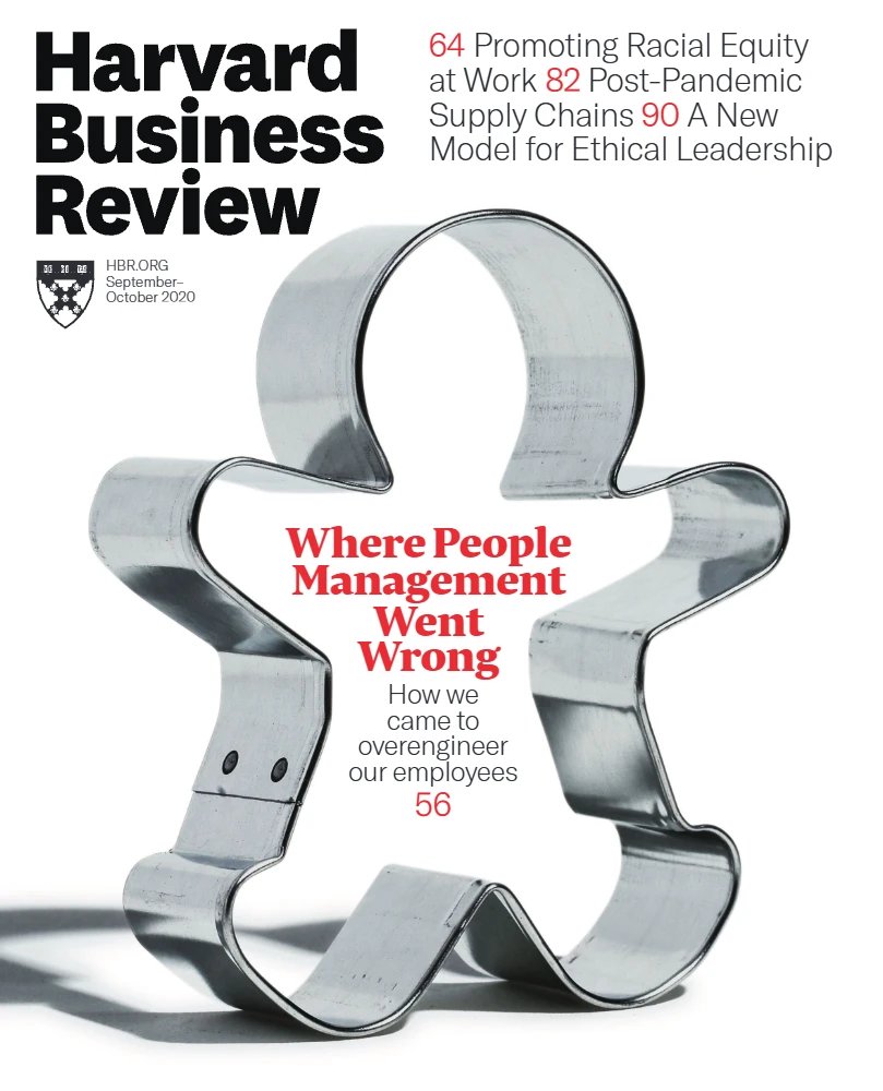 کتاب Harvard Business Review – September/October 2020 نسخه انگلیسی PDF
