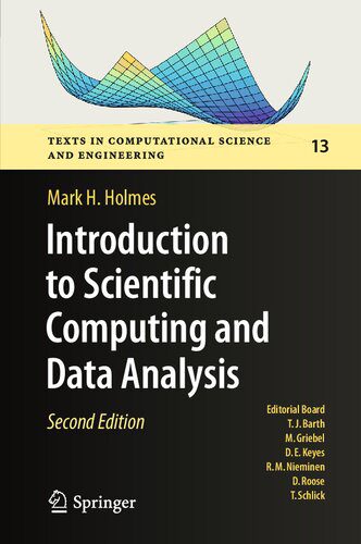 دانلود نسخه کامل کتاب Introduction to Scientific Computing and Data Analysis