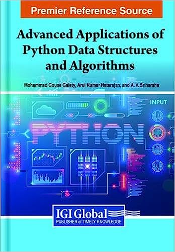 دانلود نسخه کامل کتاب Advanced Applications of Python Data Structures and Algorithms