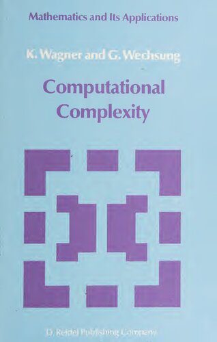 دانلود نسخه کامل کتاب Computational Complexity