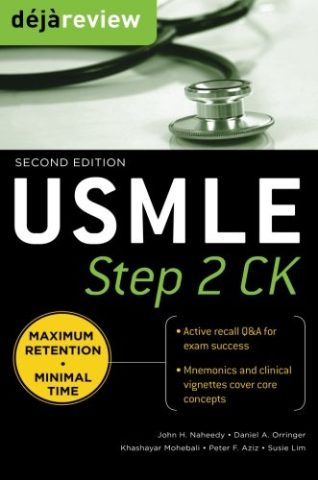 دانلود کتاب Deja Review USMLE Step ۲ CK، ویرایش دوم ۲۰۱۰ Deja Review USMLE Step 2 CK , Second Edition 2010