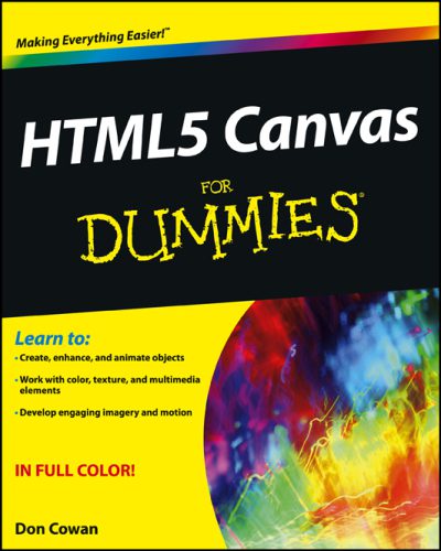 دانلود نسخه کامل کتاب HTML5 Canvas For Dummies
