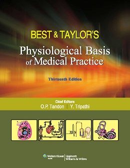 دانلود کتاب اساس فیزیولوژیکی تمرین پزشکی بِست و تِیلور Best & Taylors Physiological Basis of Medical Practice, 13ed