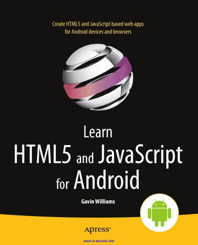 دانلود نسخه کامل کتاب Learn HTML5 and JavaScript for Android