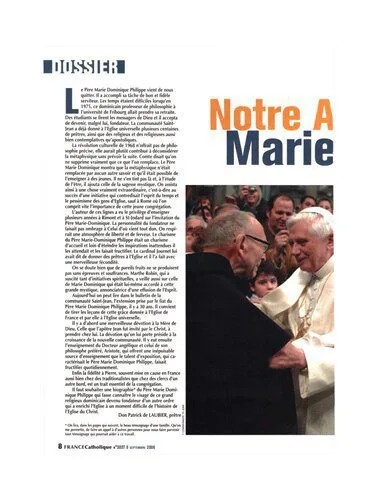 دانلود نسخه کامل کتاب Notre Adieu au père Marie-Dominique Philippe + Le charisme du fondateur