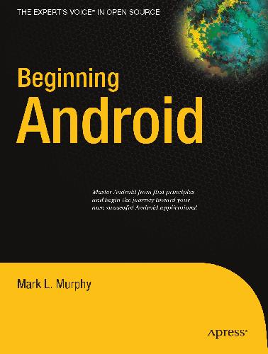 دانلود نسخه کامل کتاب Beginning Android
