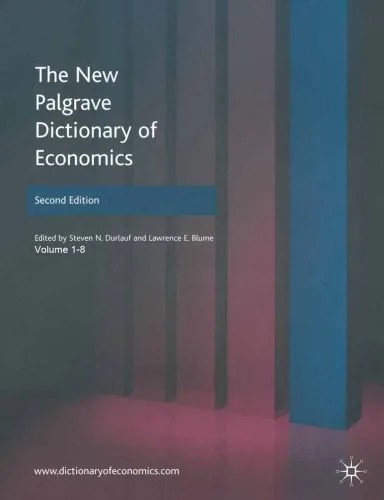 دانلود نسخه کامل کتاب The New Palgrave Dictionary of Economics