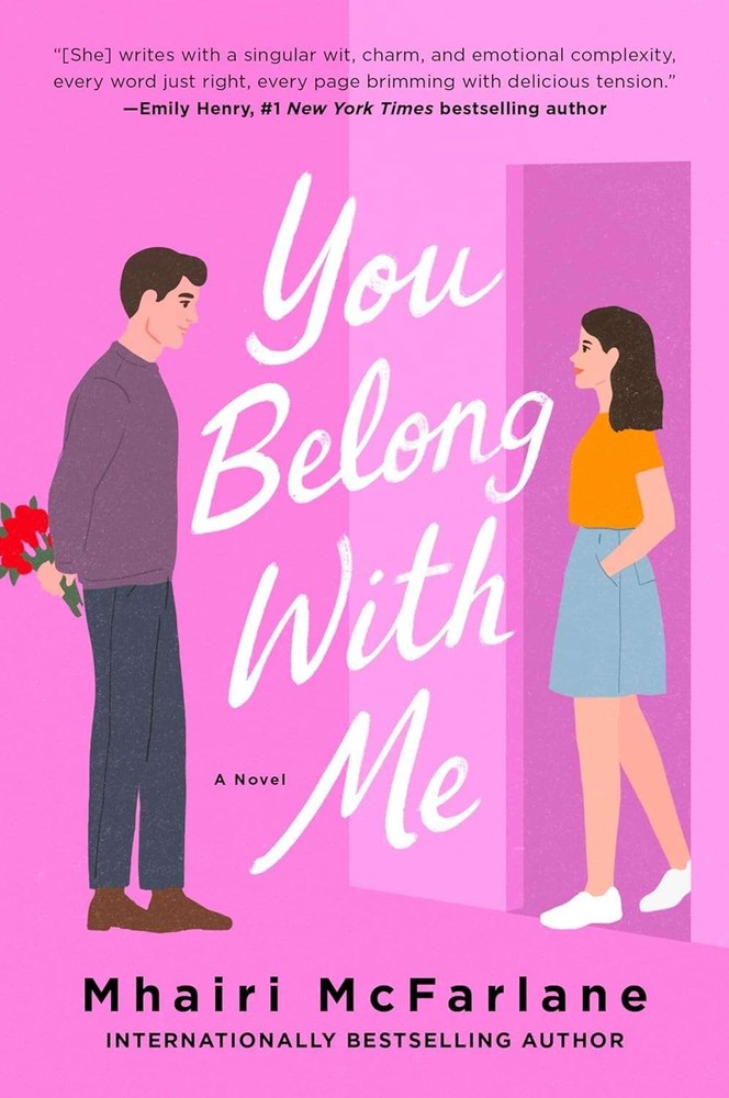کتاب You Belong With Me (جای تو کنار من است) نسخه انگلیسی PDF | Mhairi McFarlane (مهیری مک‌فارلین)