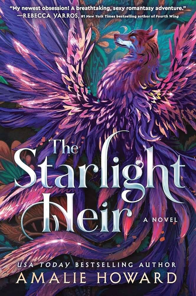 کتاب The Starlight Heir (وارث نور ستارگان) نسخه انگلیسی PDF | Amalie Howard (آمالی هاوارد)
