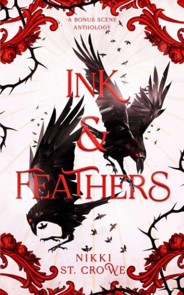 کتاب Ink Feathers: A Bonus Scene Anthology (پرهای جوهری) نسخه انگلیسی PDF | Nikki St. Crowe (نیکی سنت کرو)