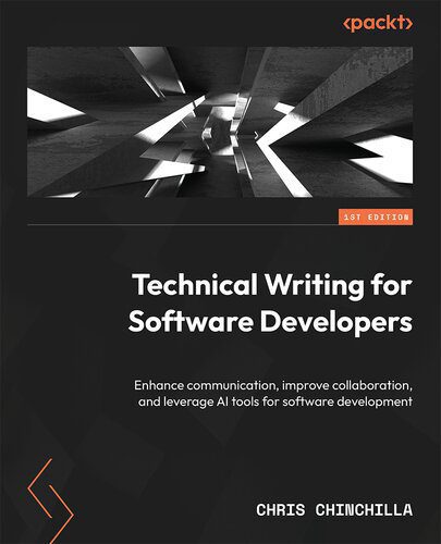 دانلود نسخه کامل کتاب Technical Writing for Software Developers