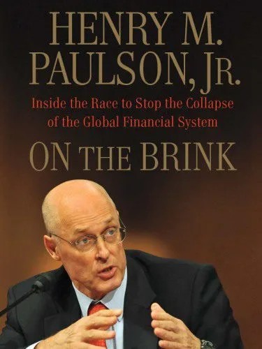 دانلود نسخه کامل کتاب On the Brink: Inside the Race to Stop the Collapse of the Global Financial System