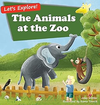 دانلود نسخه کامل کتاب The Animals at the Zoo – + PDF