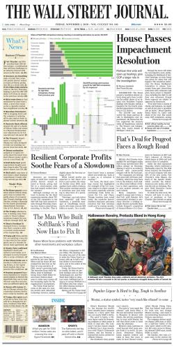 دانلود نسخه کامل کتاب 2019 November 01-15 Wall Street Journal (WSJ)