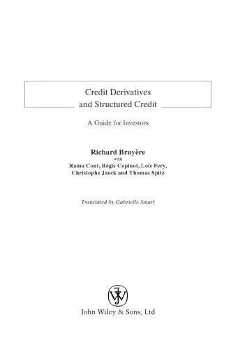دانلود نسخه کامل کتاب Credit Derivatives and Structured Credit: A Guide for Investors (The Wiley Finance Series)