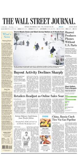 دانلود نسخه کامل کتاب 2019 December First Half – Wall Street Journal (WSJ)