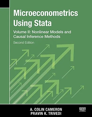 دانلود نسخه کامل کتاب Microeconometrics Using Stata, Second Edition, Volume II: Nonlinear Models and Casual Inference Methods