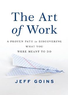 دانلود نسخه کامل کتاب The Art of Work – PDF