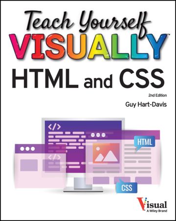 دانلود کتاب خودآموز مصور HTML و CSS ۲۰۲۳ Teach Yourself VISUALLY HTML and CSS 2023