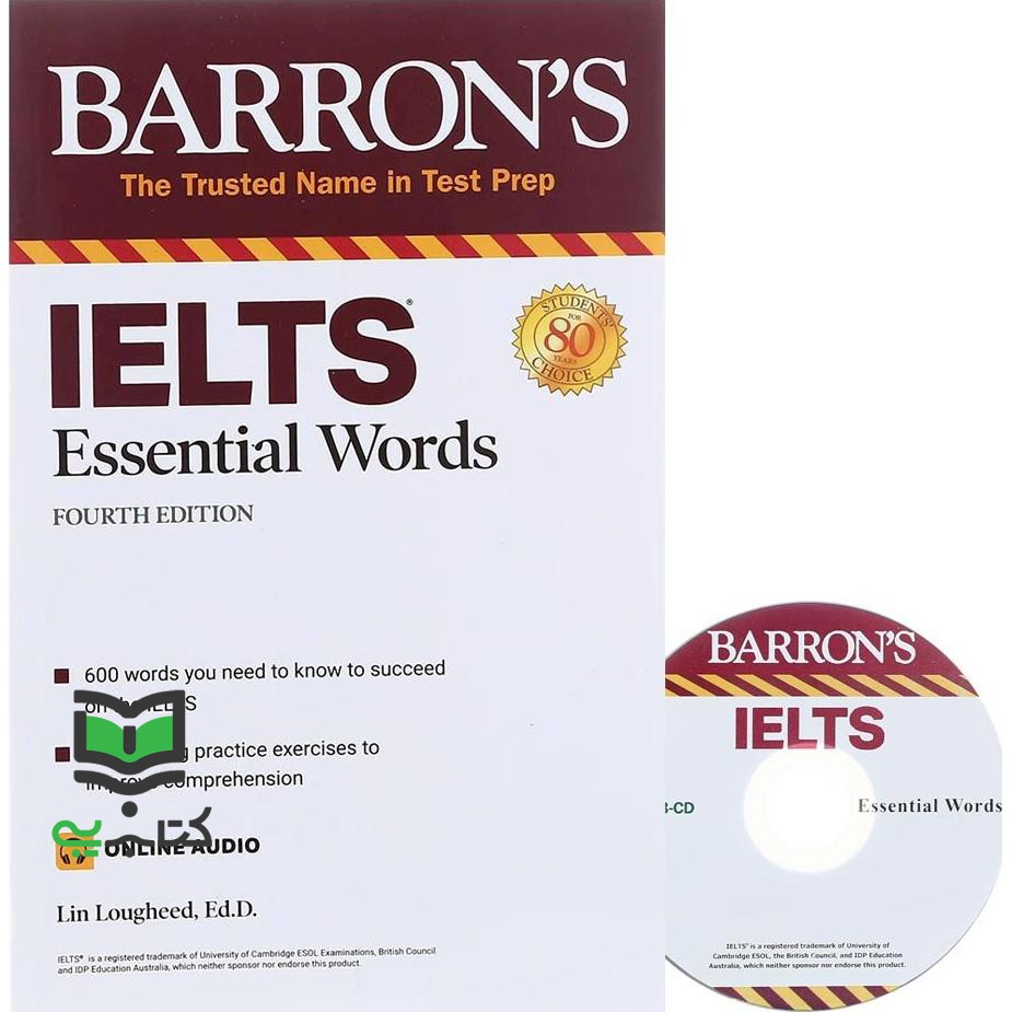 کتاب Barrons Essential IELTS Essential Words 4th +CD