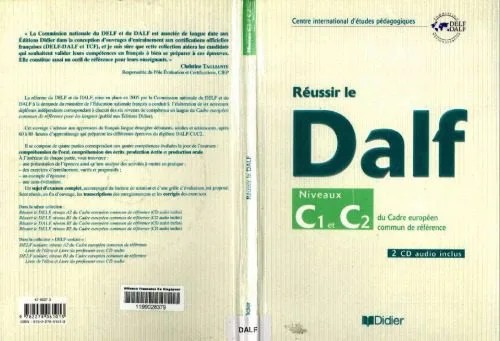 دانلود نسخه کامل کتاب Reussir le DALF C1-C2