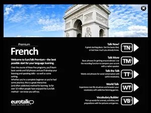 دانلود نسخه کامل کتاب Eurotalk. Premium French 5 in 1 (02/12)