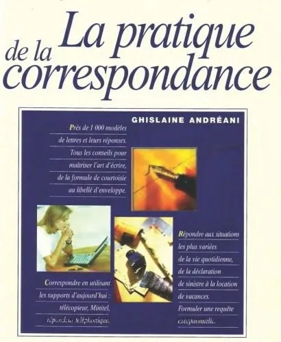 دانلود نسخه کامل کتاب La pratique de la correspondance