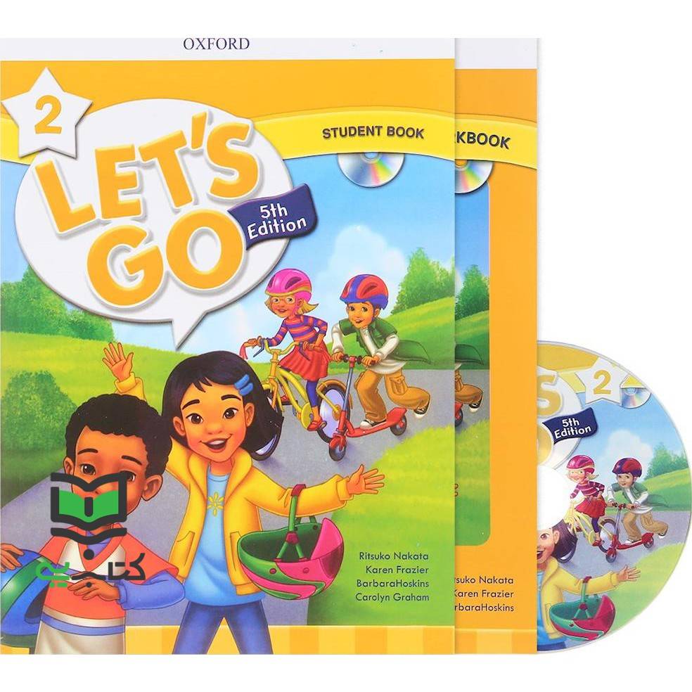 کتاب lets go 2 SB+WB 5th edition