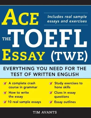 دانلود نسخه کامل کتاب Ace the TOEFL essay everything you need for the test of written English