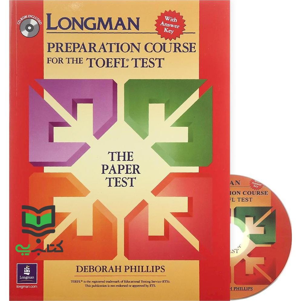کتاب Longman Preparation Course for The TOEFL Test + CD The paper test