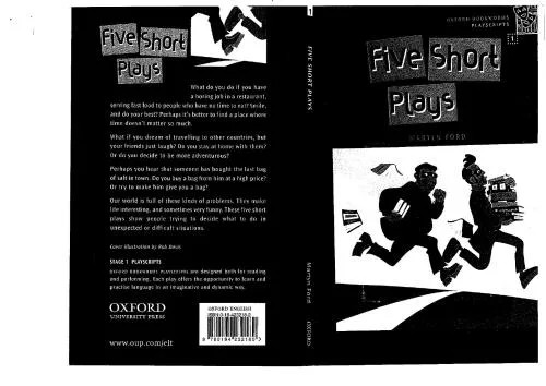 دانلود نسخه کامل کتاب Bookworms Playscripts: Five Short Plays
