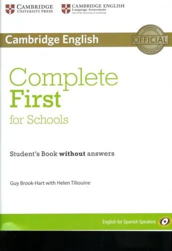 دانلود نسخه کامل کتاب Complete First for schools 2015 for Spanish speakers