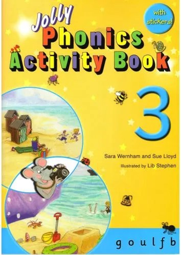 دانلود نسخه کامل کتاب Jolly Phonics Activity book 3