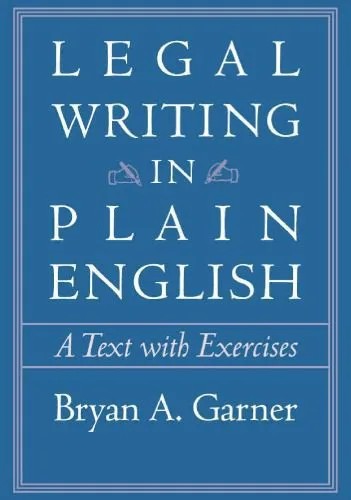 دانلود نسخه کامل کتاب Legal Writing in Plain English. A Text with Exercises