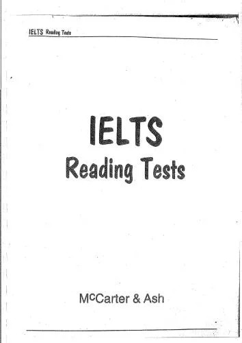 دانلود نسخه کامل کتاب IELTS reading tests and Academic writing practice for IELTS
