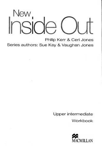 دانلود نسخه کامل کتاب New Inside Out Upper-Intermediate. Workbook