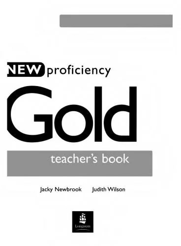 دانلود نسخه کامل کتاب New Proficiency Gold Teacher’s Book