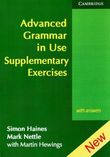 دانلود نسخه کامل کتاب Advanced Grammar in Use Supplementary Exercises with answers