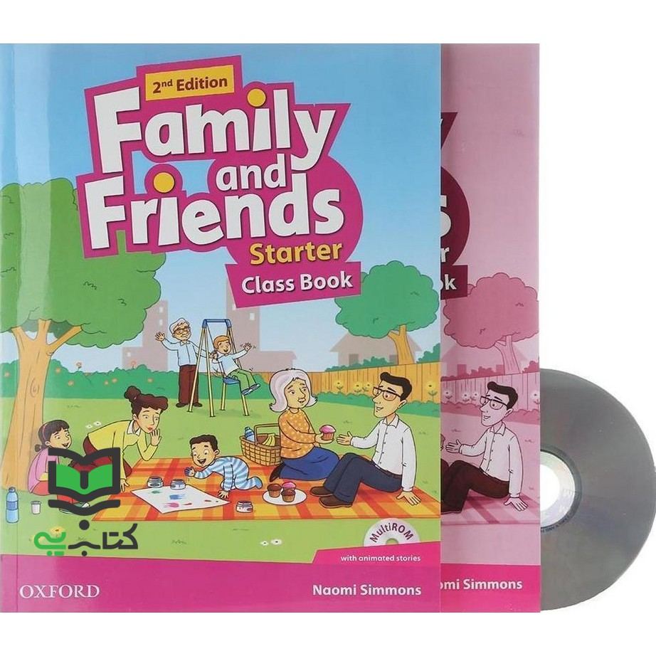کتاب family and friends starter + workbook 2nd edition