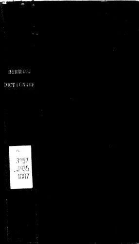 دانلود نسخه کامل کتاب Burmese Pocket Dictionary