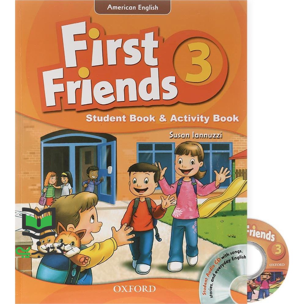 کتاب american english first friends 3 SB+WB