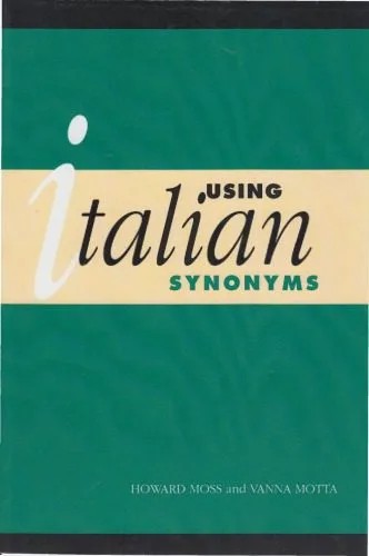 دانلود نسخه کامل کتاب Using Italian Synonyms