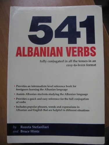 دانلود نسخه کامل کتاب 541 Albanian Verbs / 541 албанский глагол