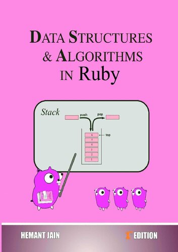 دانلود کتاب Data Structure and Algorithms in Ruby, First Edition